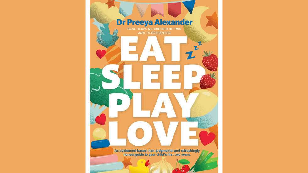 "Eat, Sleep, Play, Love" book cover by Dr. Preeya Alexander