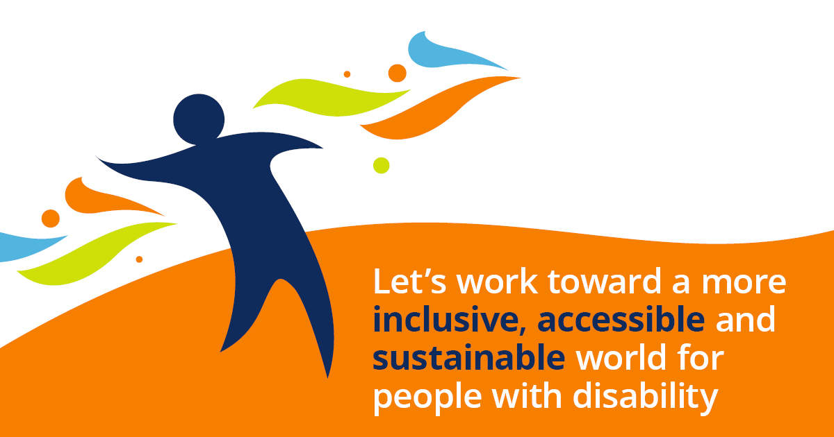 Animated person stretching with IDPWD logo