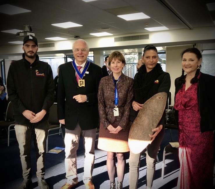 ive people at the celebration including representatives from the Bunurong Land Council Bunurong Elder Sonia Weston and Daniel Weston, member of Council’s Reconciliation Action Plan Working Group Deb, His Worship The Mayor Cr Alex del Porto and Acting CEO Jill Colson