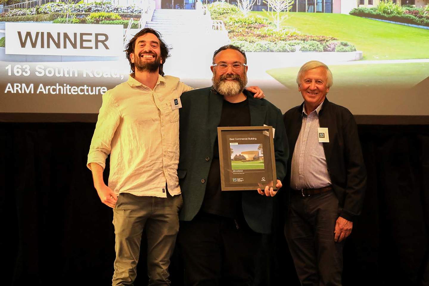 Winners of Built Environment Awards.