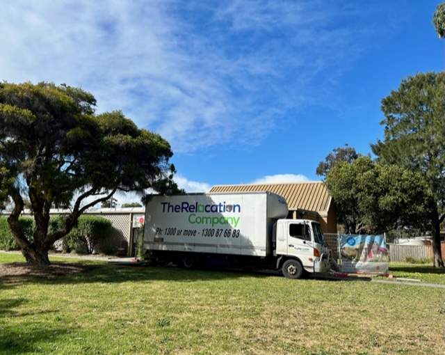 Relocation truck for Beaumaris Art Group studios