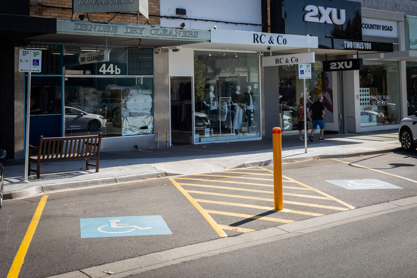 New disabled parking spaces in Church St, Brighton