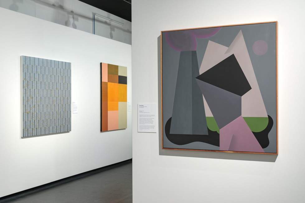 Installation view of the 2021 Bayside Acquisitive Art Prize finalist exhibition