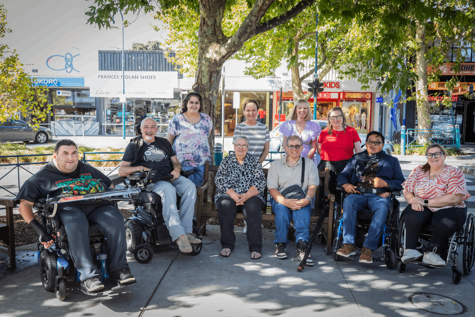 Members of Bayside's Disability and Inclusion Action Committee